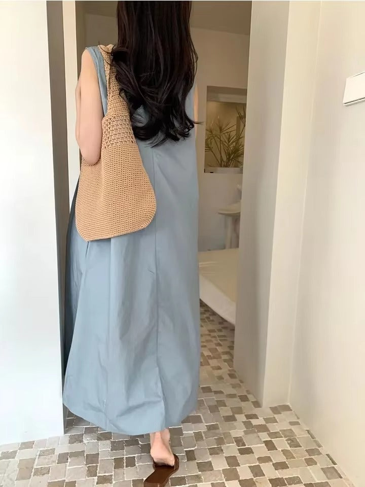 Casual Pullover Robe Skinny Non Stretch Vintage Dress