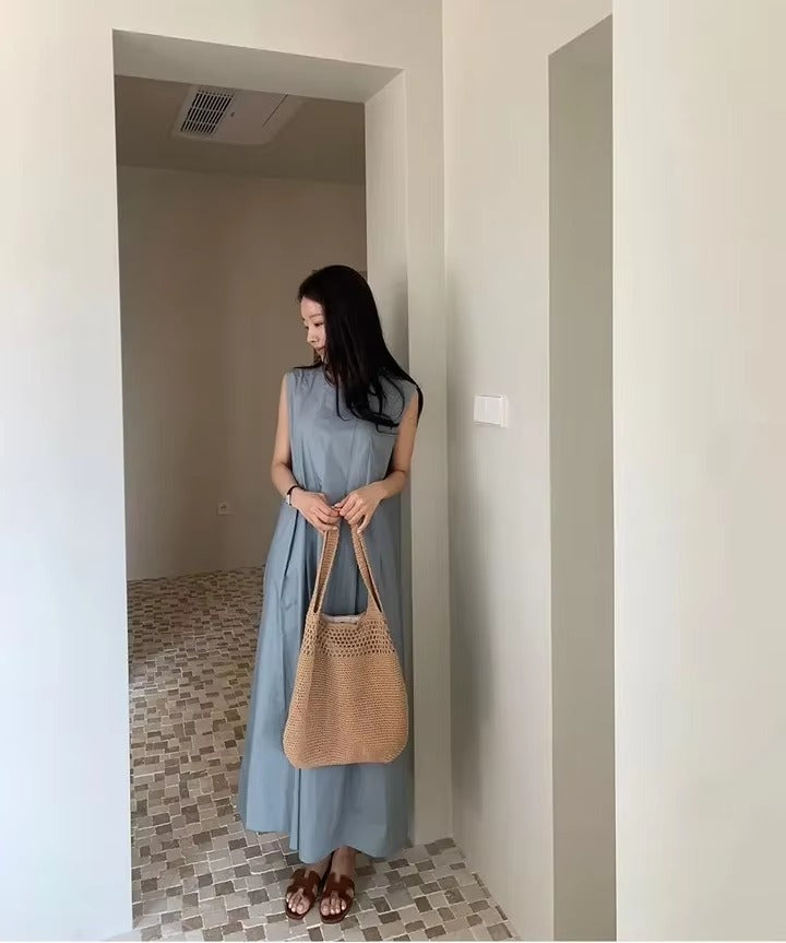 Casual Pullover Robe Skinny Non Stretch Vintage Dress