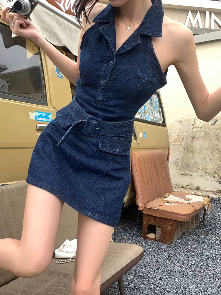 Casual Sleeveless Vest Slim Pencil Simple Party Office Sheath Bodycon Dresses