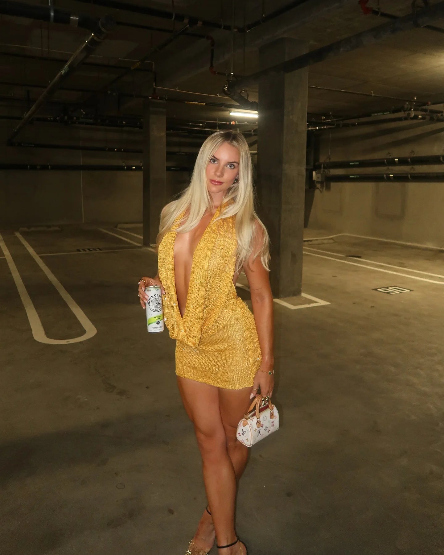 Casual Solid Colour Stacked V Neck Sleeveless Backless Knit Beach Mini Dress