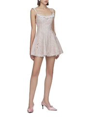 Casual Square Neck Sleeveless High Waist A-LINE Dress