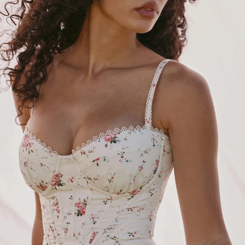 Casual Strapless Sleeveless High Waist Temperament Dress