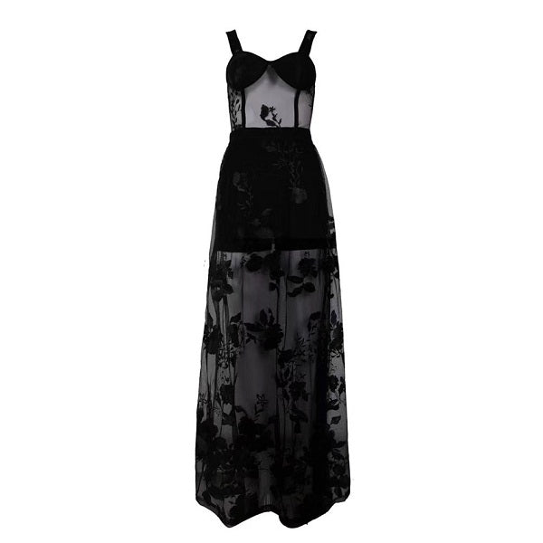 Celebrity Evening Party Maxi Runway Club Dress