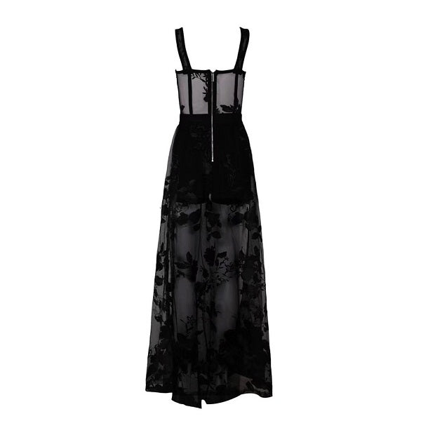 Celebrity Evening Party Maxi Runway Club Dress
