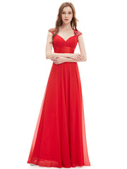 Chiffon Long Queen Anne Neckline Sequin Ruched Sleeveless Occasion With Train Prom Bridesmaid Dress