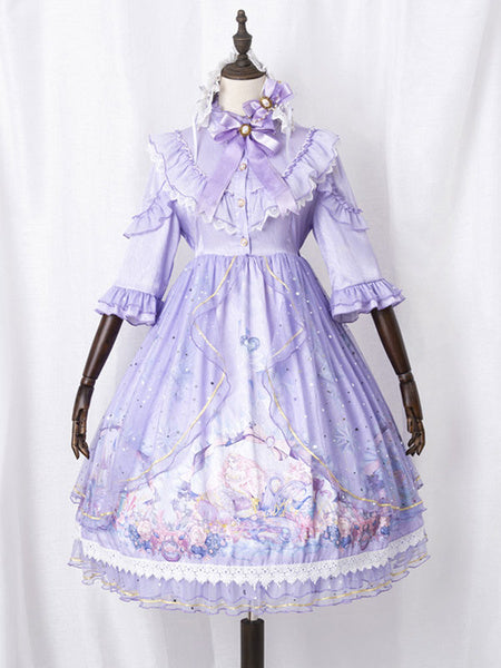 Classic Lolita OP Mermaid Carol One Piece Dresses