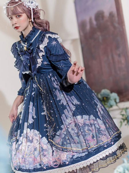 Classic Lolita OP Mermaid Carol One Piece Dresses