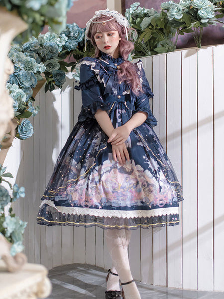 Classic Lolita OP Mermaid Carol One Piece Dresses