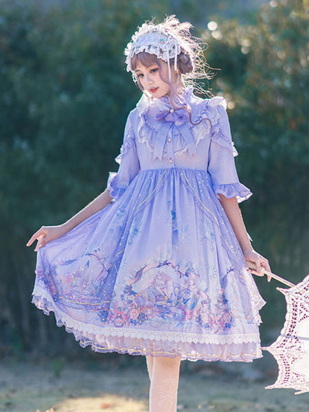 Classic Lolita OP Mermaid Carol One Piece Dresses
