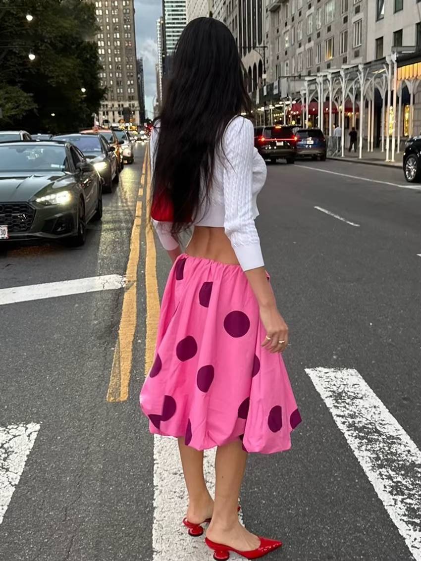 Classic Pullover Pleated Loose Printed Strapless Sleeveless Mini Dress