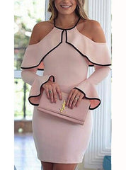 Cold Shoulder Bodycon Dress