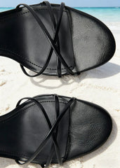 Concise Style Ankle-Strap Heel