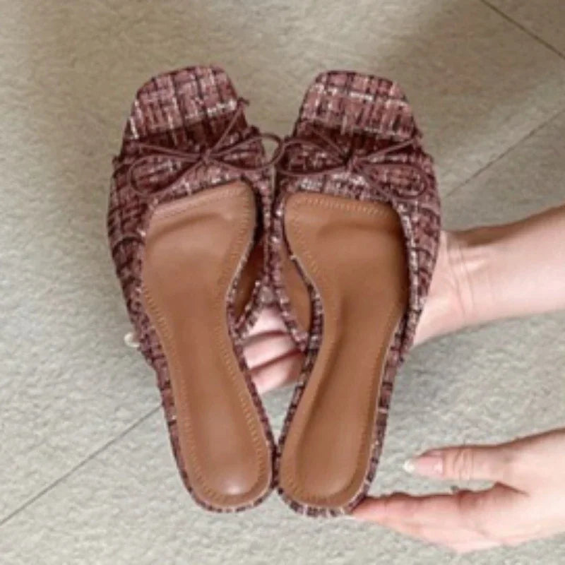 Cotton Fabric Design Kitten Heel