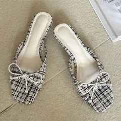 Cotton Fabric Design Kitten Heel