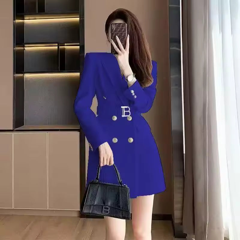 Design Small Fragrance French High-Grade Blazer Mini Dress