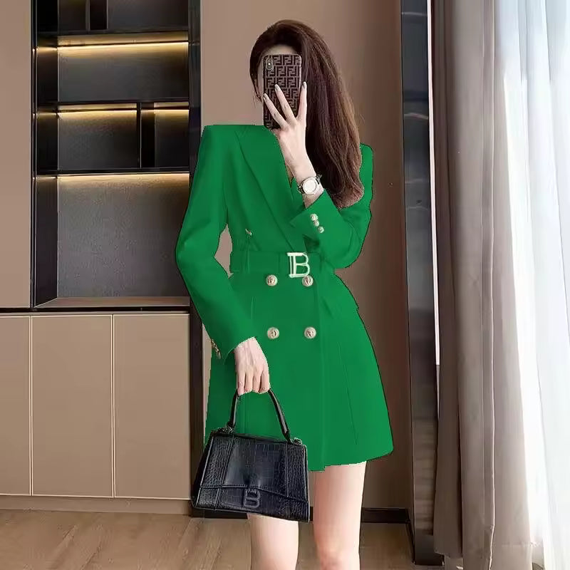 Design Small Fragrance French High-Grade Blazer Mini Dress