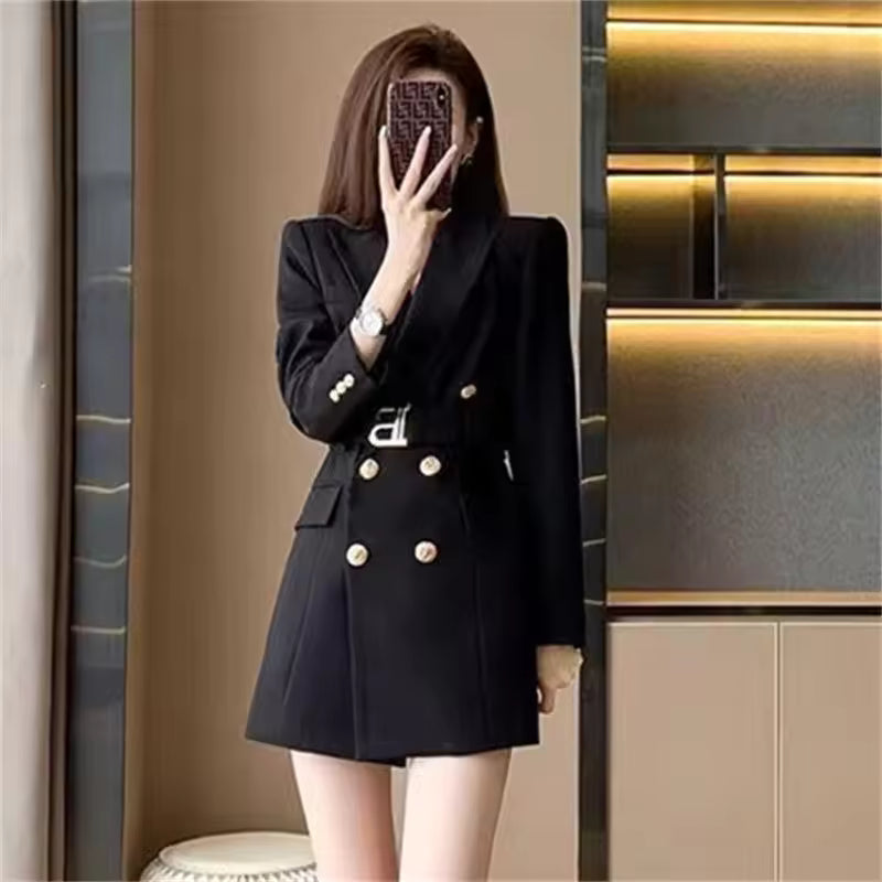 Design Small Fragrance French High-Grade Blazer Mini Dress