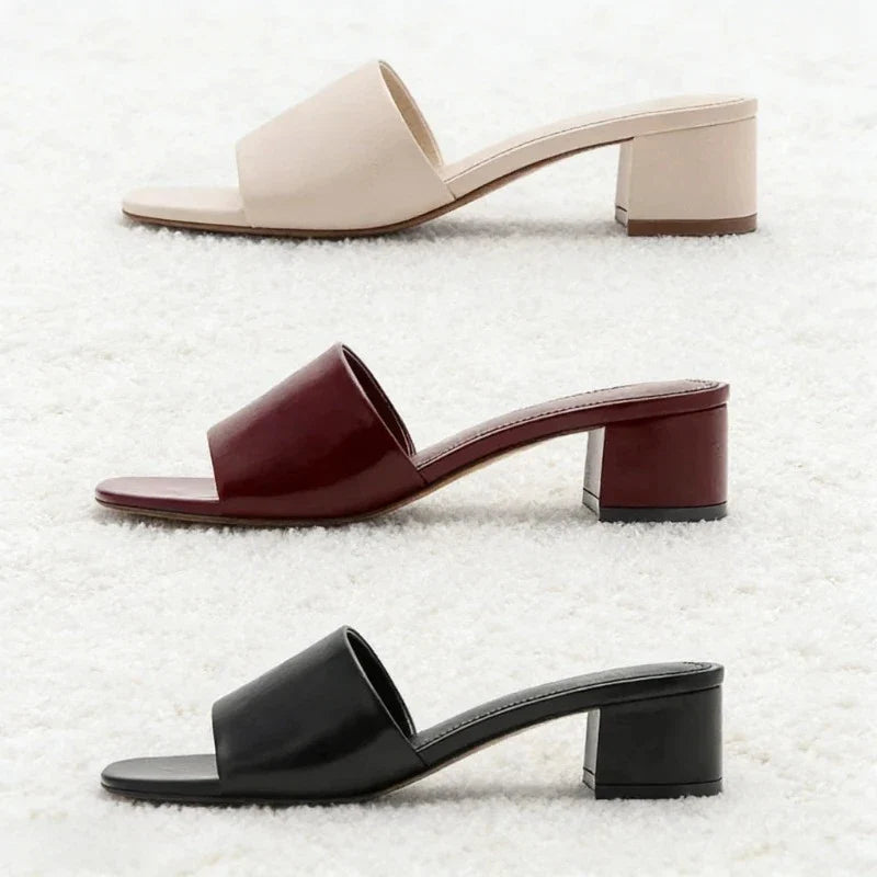 Designer Chunky High Heel
