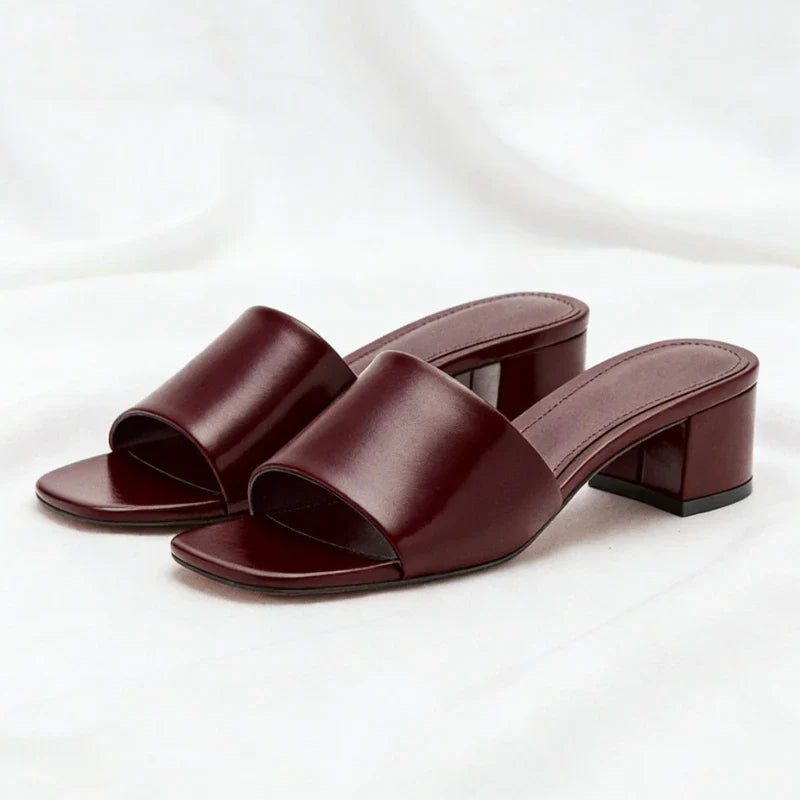 Designer Chunky High Heel