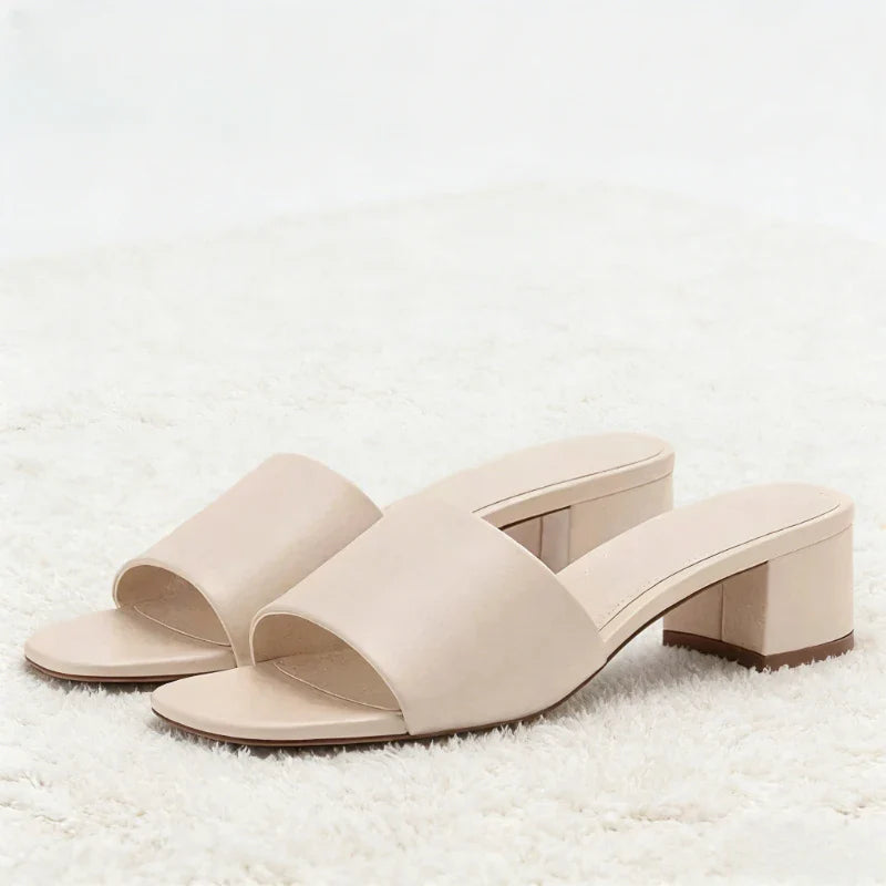 Designer Chunky High Heel