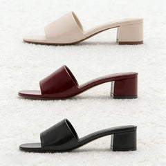 Designer Chunky High Heel