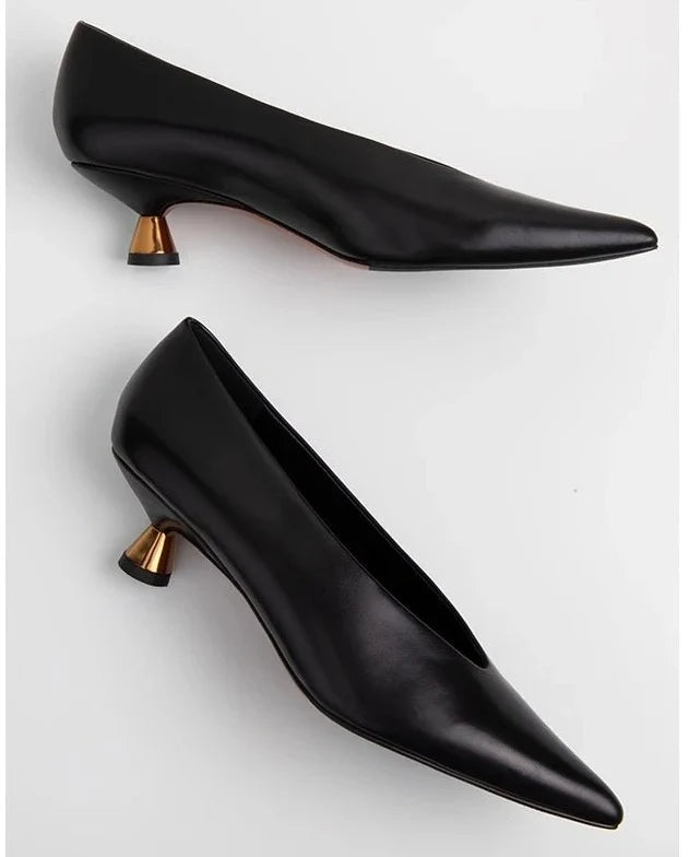 Designer Pointed Toe Pumps Shoes