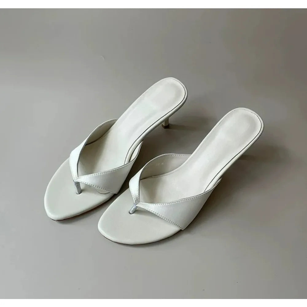 Designer Clip Toe High Heel