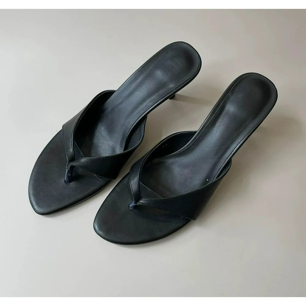 Designer Clip Toe High Heel