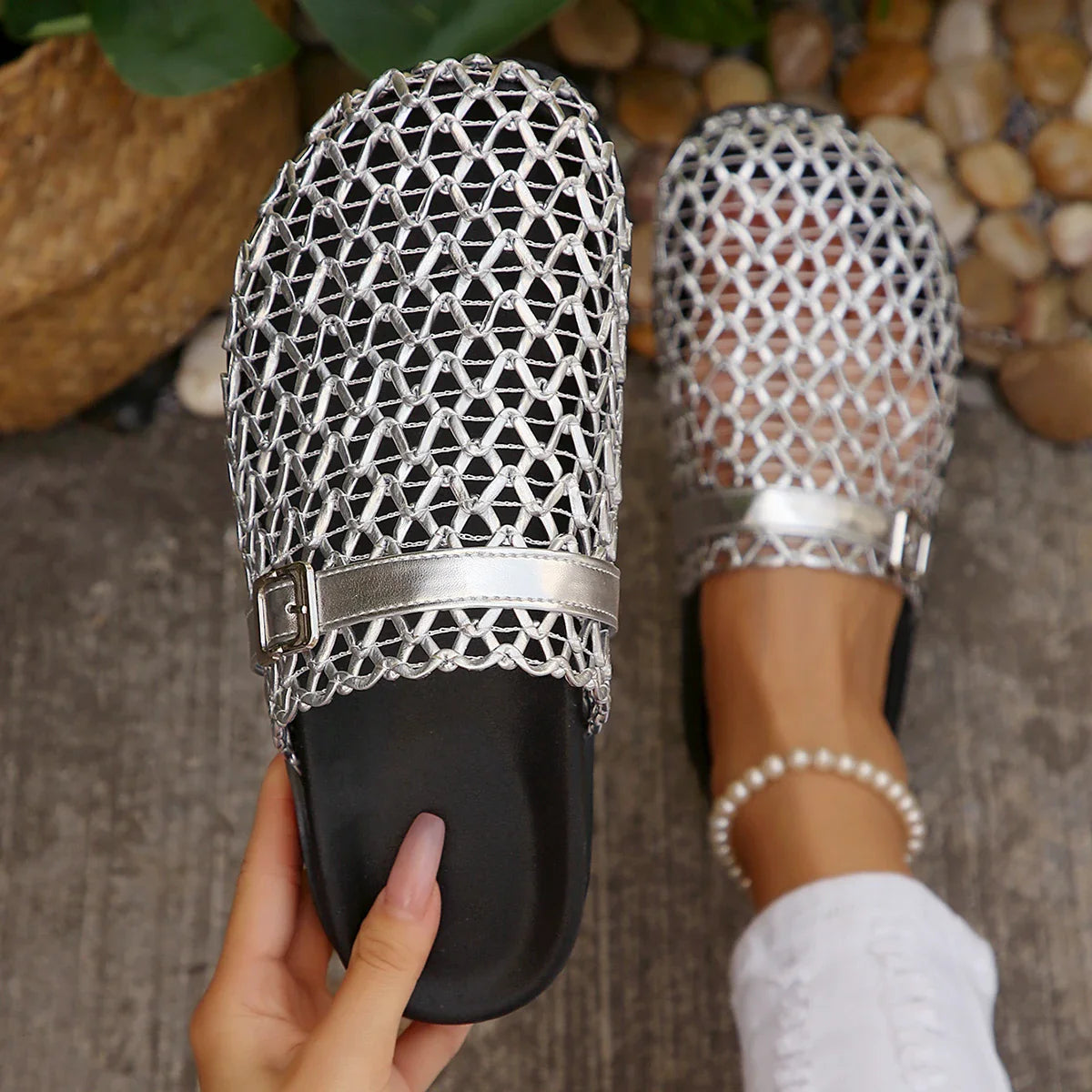 Designer Slippers Luxury Brand Slippers Lightweight Round Head Shoes