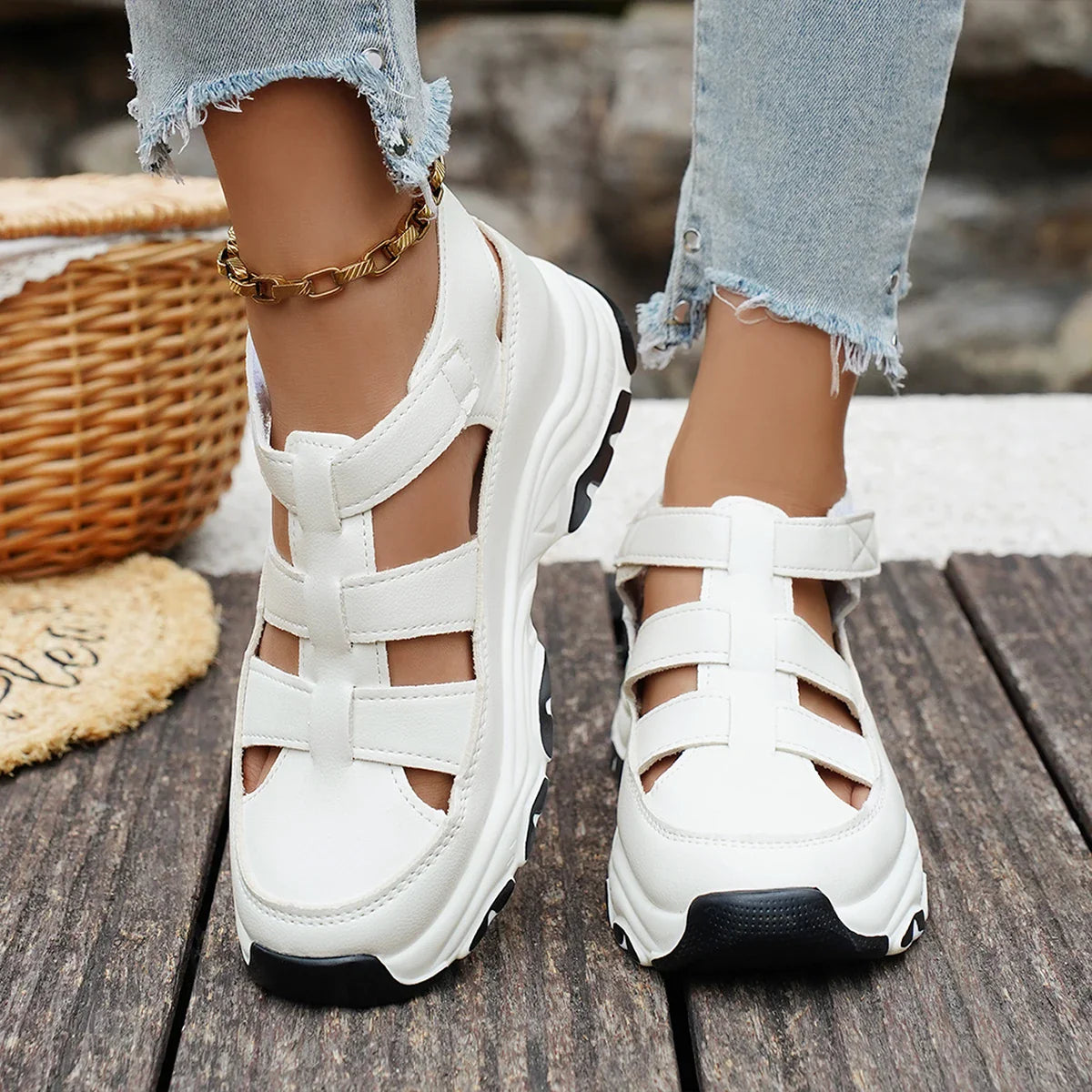 Designer Thick-soled Shoes