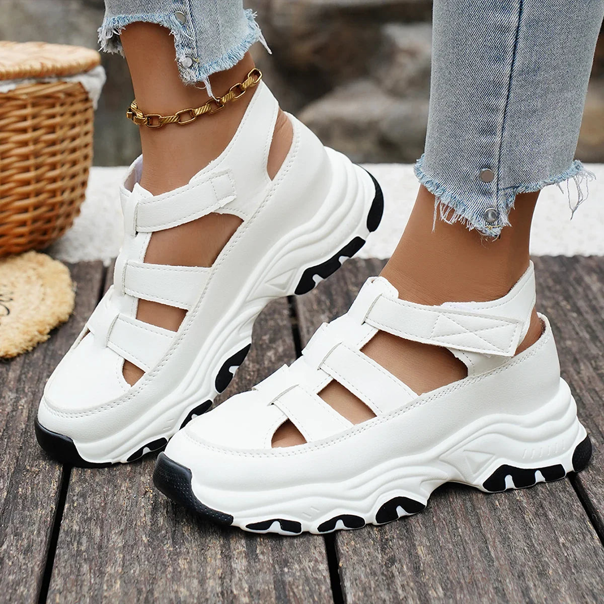 Designer Thick-soled Shoes