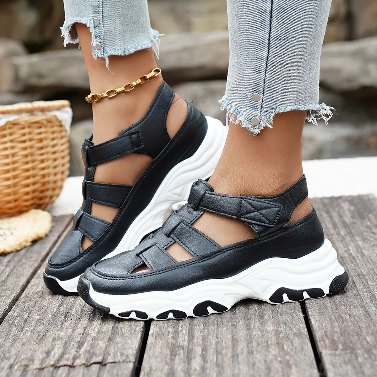 Designer Thick-soled Shoes