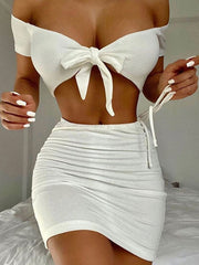 Dress Bateau Neck Polyester Beach Dress