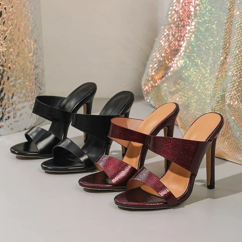 Open Toe Thin High Heel