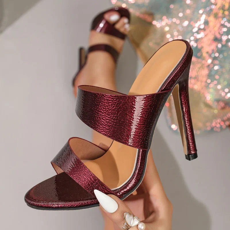 Open Toe Thin High Heel