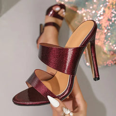 Open Toe Thin High Heel