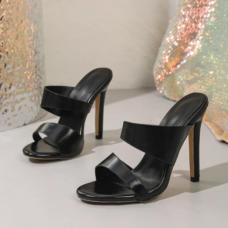 Open Toe Thin High Heel