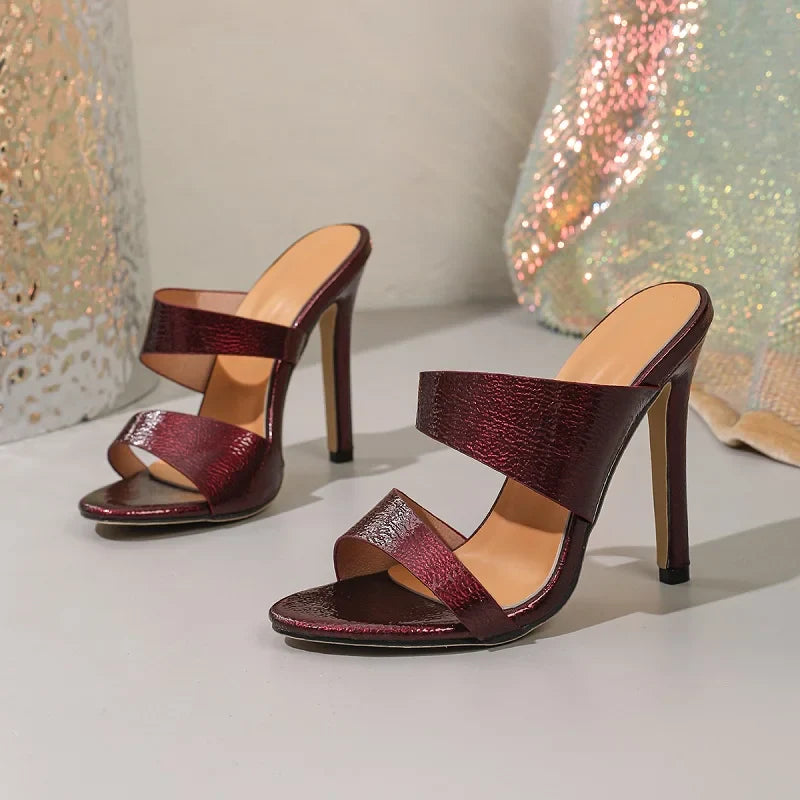 Open Toe Thin High Heel