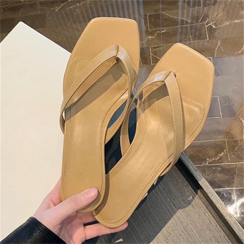 Comfortable Casual Thin Low Flats Heel
