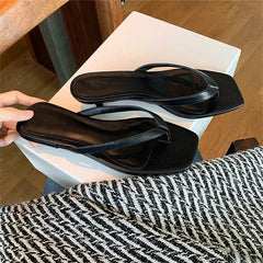 Comfortable Casual Thin Low Flats Heel