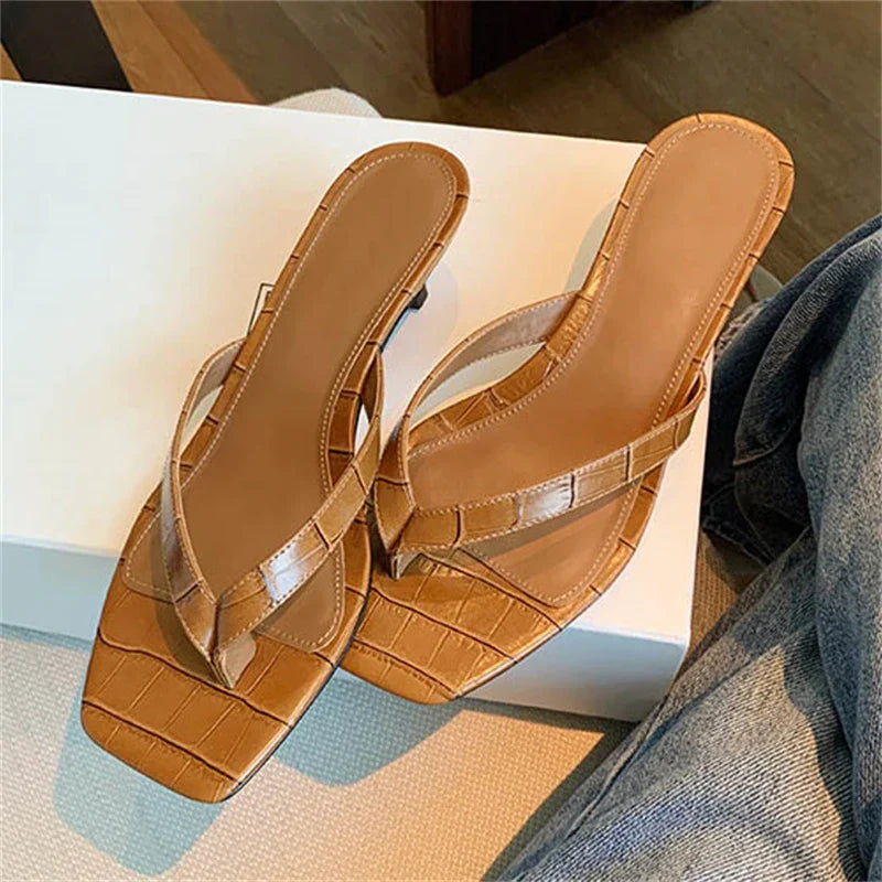 Comfortable Casual Thin Low Flats Heel