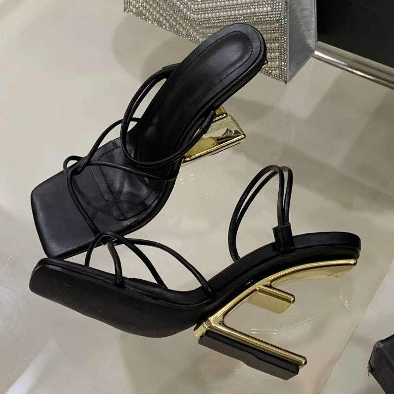 Design Fretwork High Heel