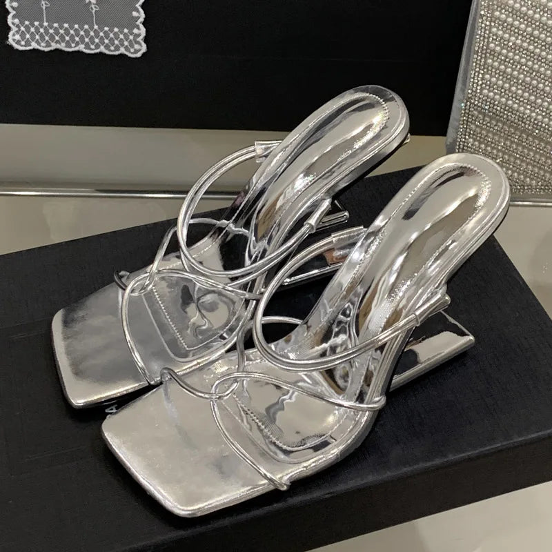 Design Fretwork High Heel