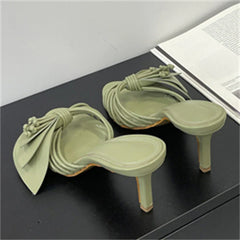 Design Narrow Band Butterfly-kont Thin Heel