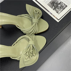 Design Narrow Band Butterfly-kont Thin Heel
