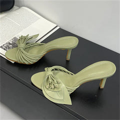 Design Narrow Band Butterfly-kont Thin Heel
