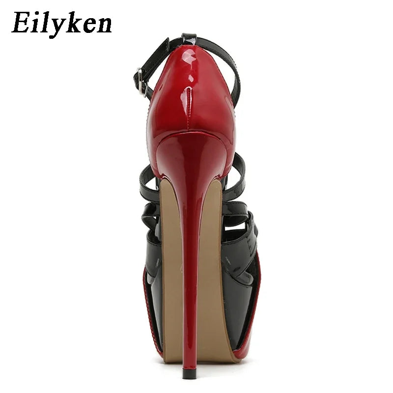 Open Toe Sandals Platform Super Heel