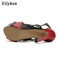 Open Toe Sandals Platform Super Heel