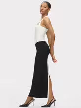 Elegant Backless Halter Patchwork Bodycon Bandage Dress