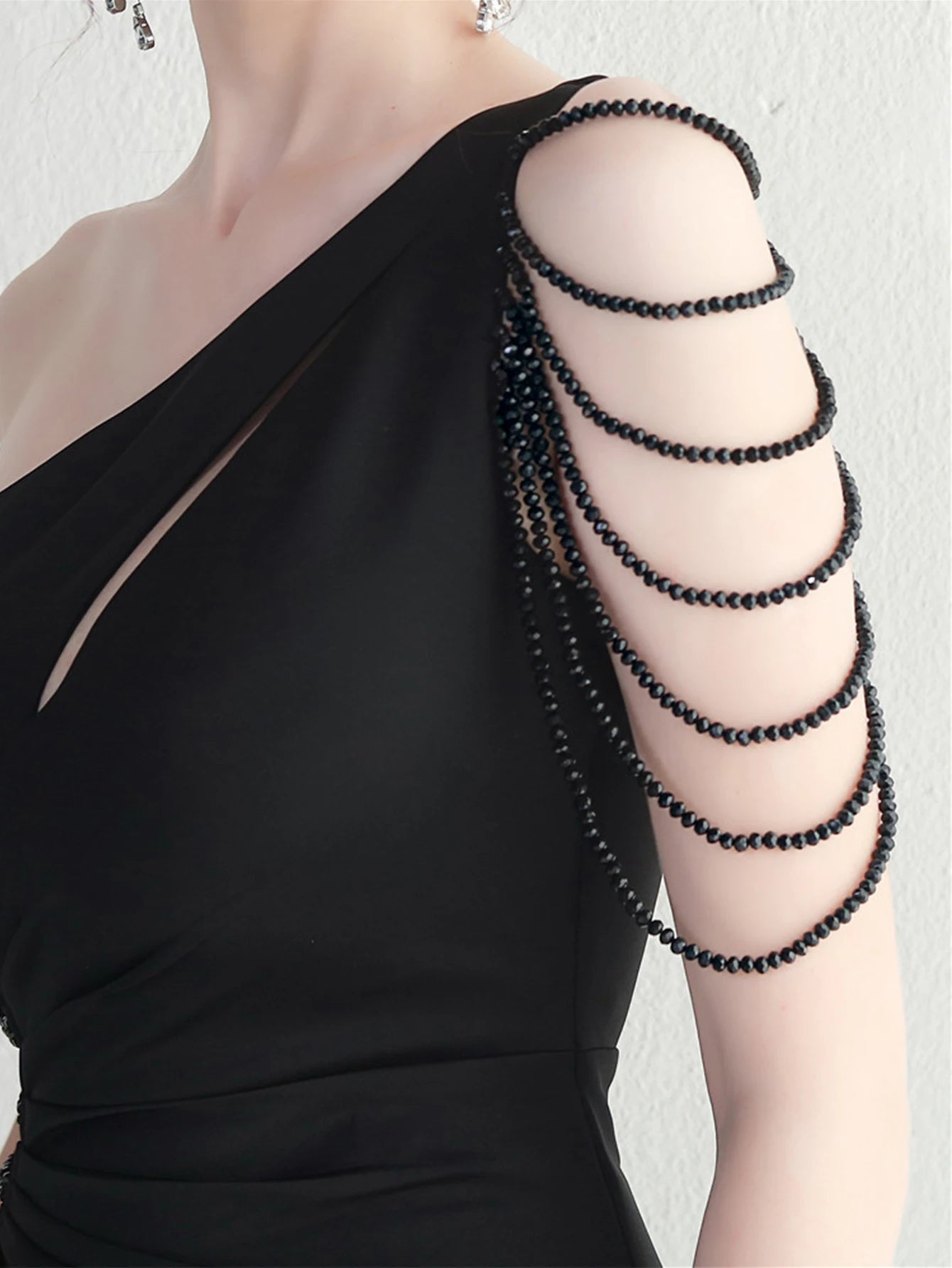 Elegant Backless One-Shoulder Birthday Party Long Maxi Dress